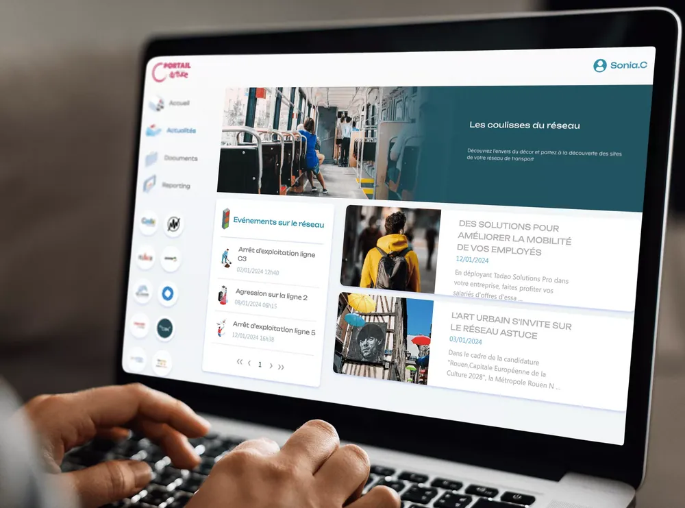 Portail Transdev : accès temps réel aux données et ressources de transport