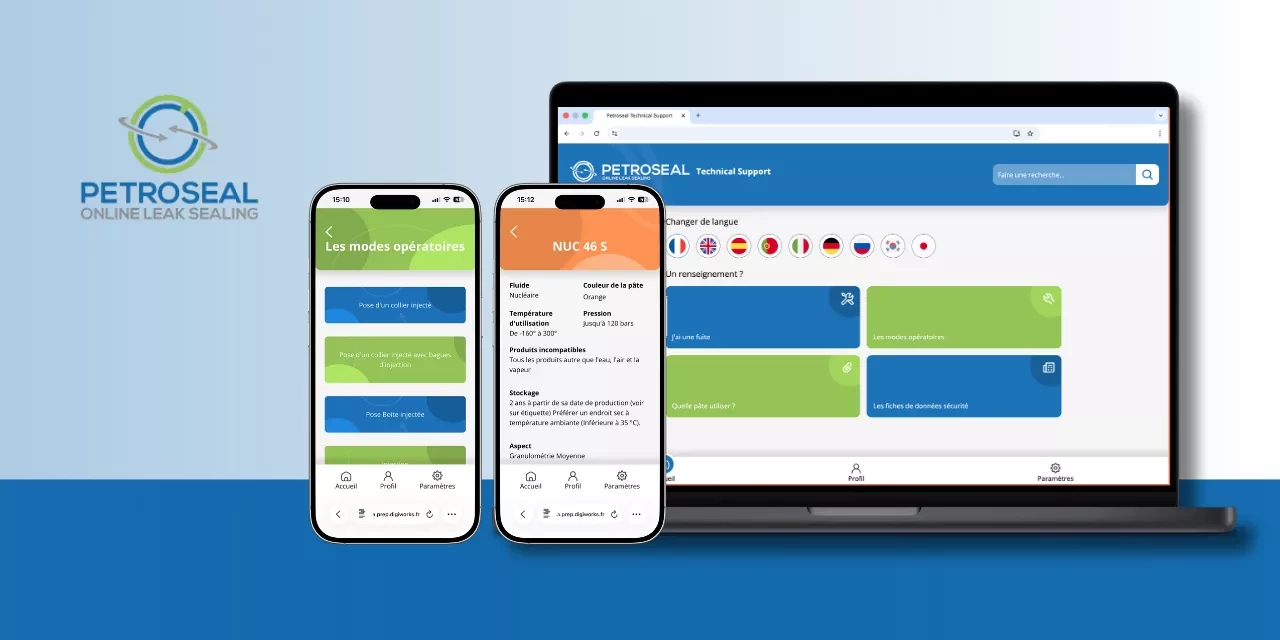Application mobile terrain pour techniciens industriels