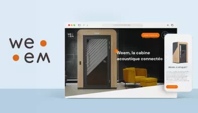 Refonte complète du site d'une start-up
