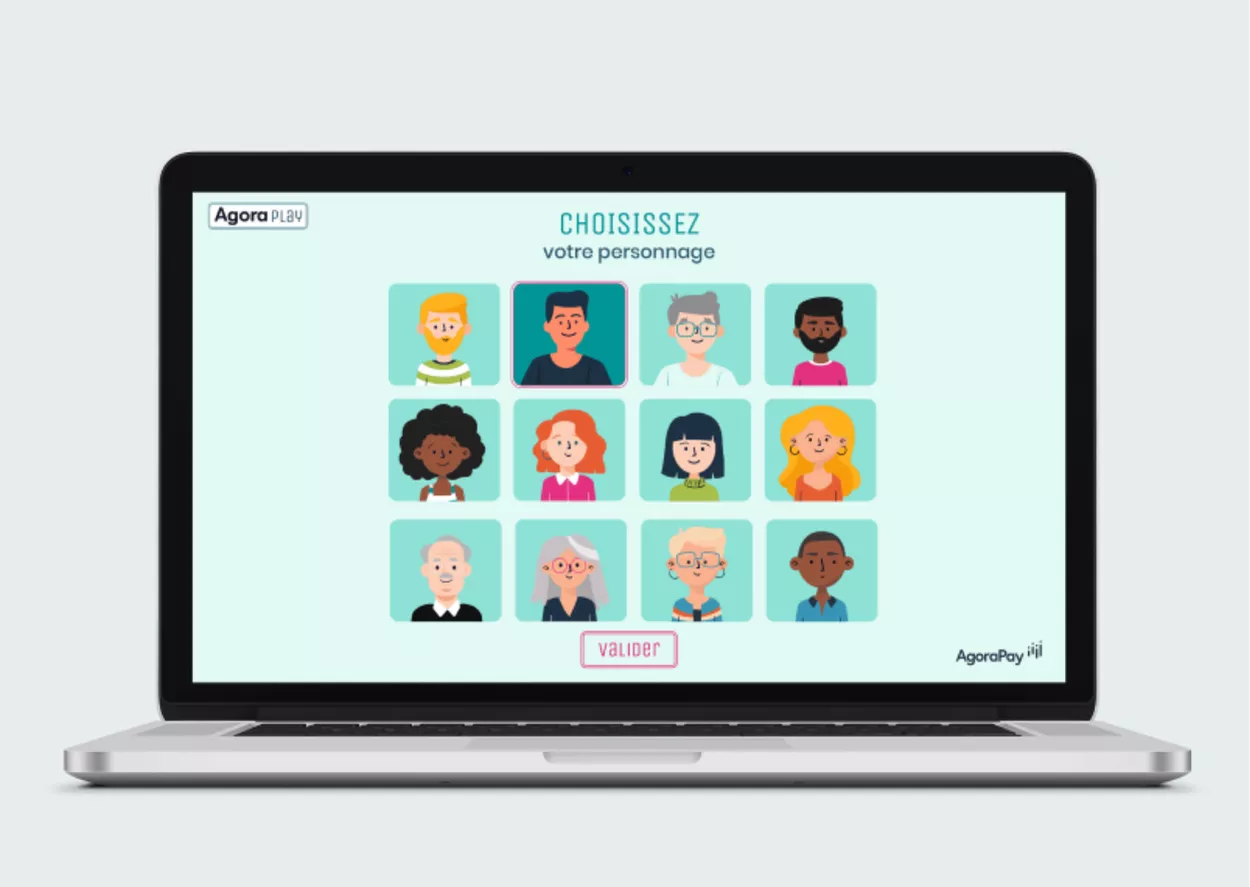 Univers de jeu sur-mesure avec personnages et décor personnalisé