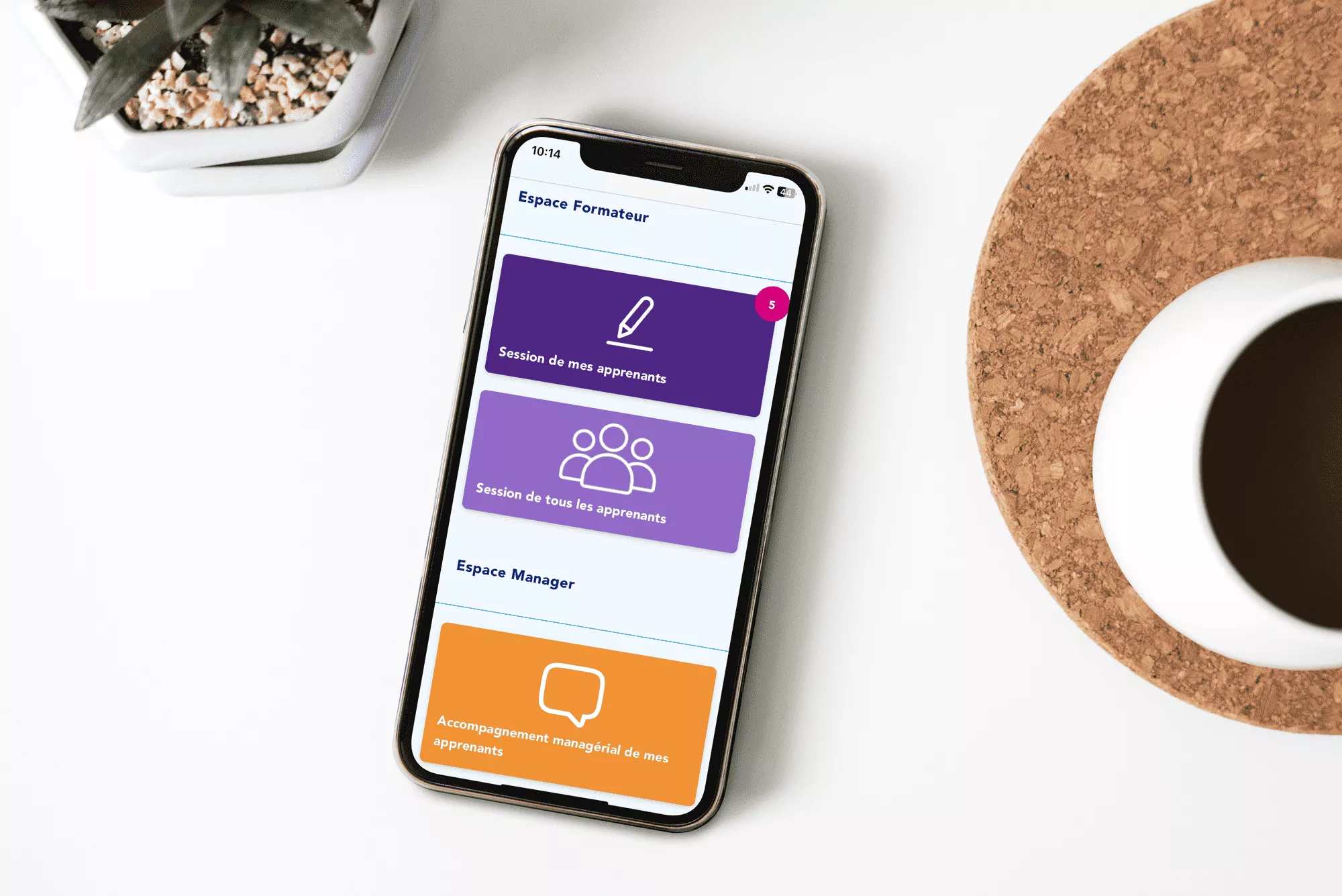 Application mobile métier développée par Digiworks